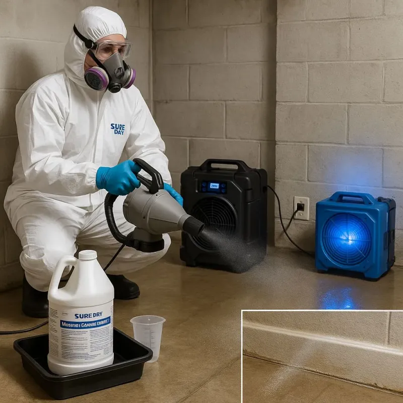 Sanitization and Odor Removal process in Combine, TX