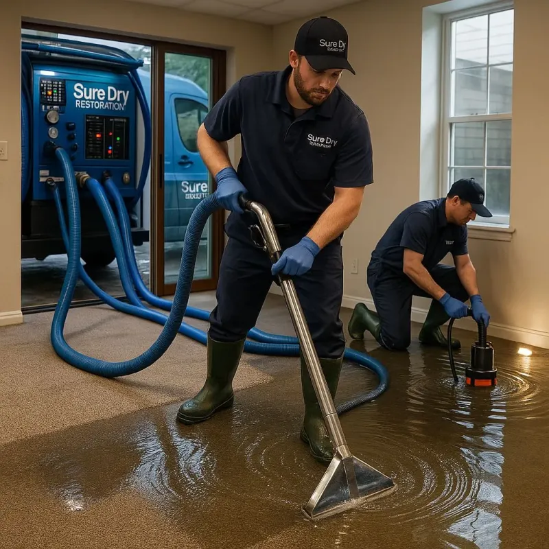 Water Extraction and Removal process in Combine, TX